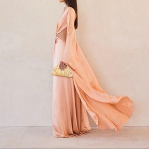 Cult Gaia Jasmin Gown - Peach